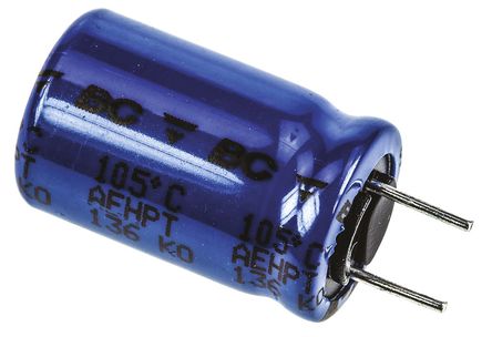 Vishay - MAL213668101E3 - Vishay 136 ϵ 63 V ֱ 100F ͨ  MAL213668101E3, 20%ݲ, +105C		