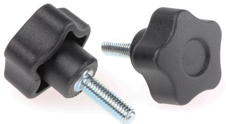 Elesa - 69822 - Elesa ɫ ۺ  ť 69822, 25mmťֱ, M5 x 16		