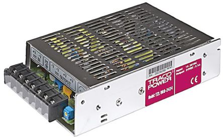 TRACOPOWER - TZL 060-2412 - TRACOPOWER TZL ϵ 60W ʽֱ-ֱת TZL 060-2412, 18  36 V ֱ, 12V dc, 5A, 1.5kV dcѹ, 70  80%Ч		