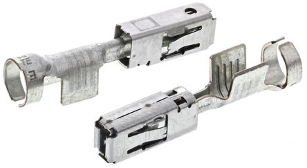 TE Connectivity - 1-968874-1 - TE Connectivity AMP MCP 2.8 系列 母 压接接线端子 1-968874-1, 镀锡 铜，镍，硅合金触芯		