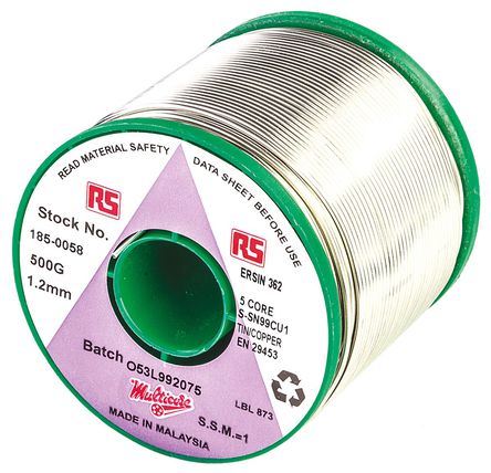 Multicore - 289813 - Multicore 500g 1.22mmֱ   289813, +227  +240C۵, 0.45  0.85%ͭ, 99%		