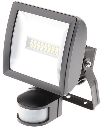 Theben / Timeguard - LEDX10PIRB - Theben / Timeguard LED PIR ϵ 10 W IP55 LED  LEDX10PIRB, 230 V , 160 x 125 x 115 mm		