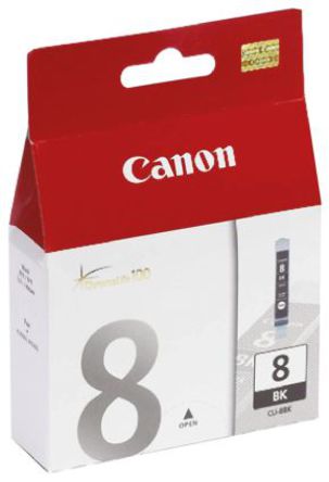 Canon - CLI-8BK - Canon ɫ ī, CLI-8BKͺī, ڶͺŴӡ		