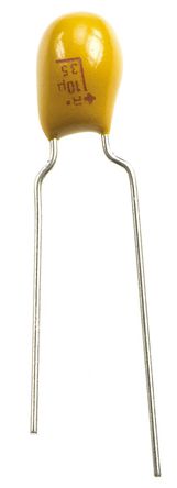 AVX - TAP106M035CCS - AVX TAP ϵ 10F 20% ͨ  TAP106M035CCS, 35 V ֱ, 2 ESR, +125C		