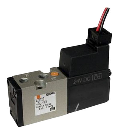 SMC - VZ1120-5MOZ-M5-Q - SMC VZ1000 ϵ 81nl/min  M5 x 0.8 ѹп ȵ/ȵ Ʒ VZ1120-5MOZ-M5-Q, װ, 24V dcȦѹ, 0.15  0.7Mpa		