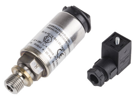 Gems Sensors - 22ISBGA2500ABUA001 - Gems Sensors IP65 2.5bar  ģ ѹ 22ISBGA2500ABUA001, 0.25%ȷ, 4  20 mA, 7  35 V ֱ, BSP 1/4 ӿ		