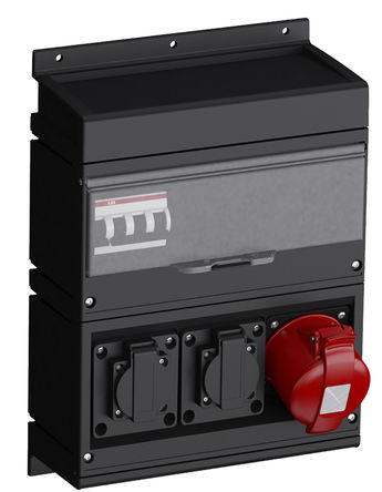 ABB - MP32 - ABB Kombi ϵ ɫ 1x3P+N+E, 2x1P+E RCD 尲װ  2CMA168994R1000, 13 A, 32 A, 230  400 V, IP44, ෴		