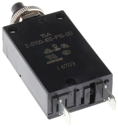 ETA - 2-5700-IG2-P10-DD-15A - ETA 1387955 ϵ 15A 1 ȴŶ· 2-5700-IG2-P10-DD-15A, 28, 250V dc, V ac		