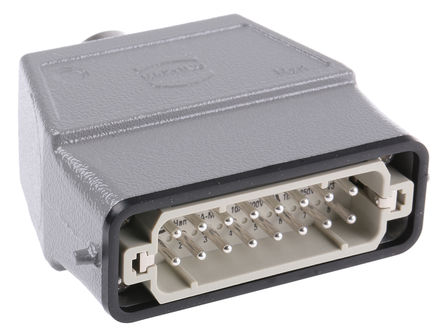 Harting - 09200160440+09200162612 - Harting Han A ϵ 16 + PE  ͷ 󸺺ɵԴ׼ ׼ 09200160440+09200162612, PG16 Ƴߴ, 16A, 250 V 		