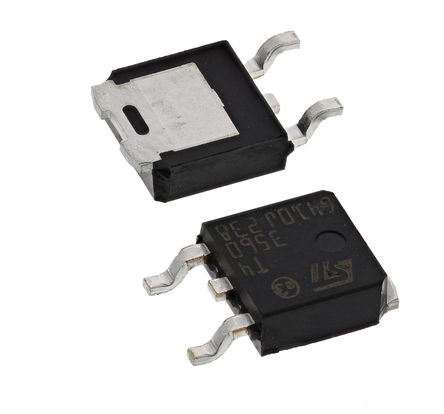 STMicroelectronics - T435-600B-TR - STMicroelectronics T435-600B-TR ˫ɿع迪Ԫ, 4A, 600Vֵ, 35mA 1.3V, 3 DPAKװ		