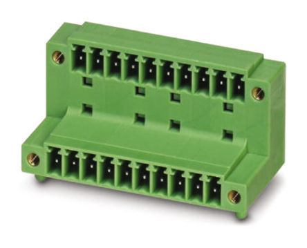 Phoenix Contact - 1830143 - Phoenix Contact COMBICON MCD ϵ�� 6· 3.81mm�ھ� PCB ���߶��ӿ� 1830143, ���Ӷ˽�, 8A		