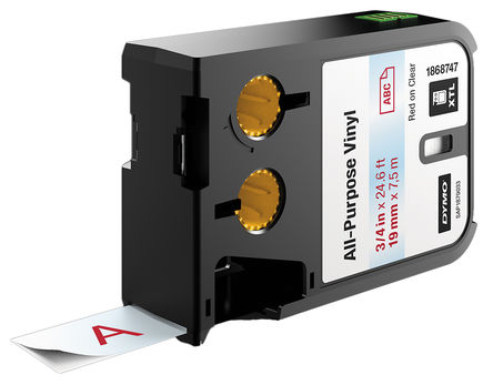 Dymo XTL - 1868747 - DYMO XTL 1868747 1װ ͸ ɫ ҵϩԵ, XTL 300 XTL 500ͺŴӡ		