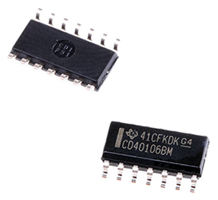 Texas Instruments - CD40106BM - Texas Instruments CD40106BM  ʩ CMOS , 4.2mA, 3  18 VԴ, 14 SOICװ		