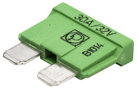 Littelfuse - 164.6185.5302 - Littlefuse 30A ɫ òƬʽ۶ 164.6185.5302, 32V dc, 19mm x 5mm x 13.2mm		