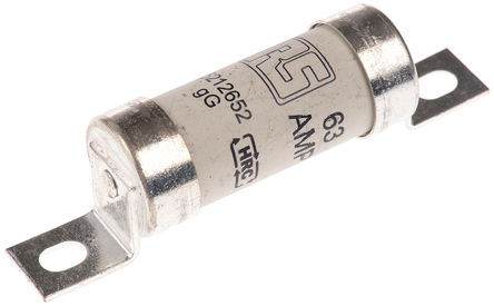 RS Pro - BAO63RS - RS Pro 63A A3ߴ gG Ӣ׼۶ BAO63RS, BS 88, IEC 269׼, 21mmֱ, 87mmܳ, 550V ac		