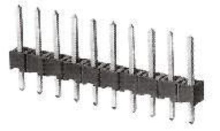 TE Connectivity - 5-827730-0 - TE Connectivity AMPMODU Mod II ϵ 50· 2.54mmھ (1) ֱ Ź 5-827730-0, Ӷ˽, ͨ		