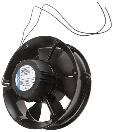 ebm-papst - AC6200NMU - ebm-papst AC6200N ϵ 14W 85  265 V   AC6200NMU, 350m3/h, 172 x 172 x 51mm		
