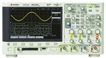 Keysight Technologies - DSOX2024A - Keysight Technologies InfiniiVision 2000 X ϵ 4ͨ 200MHz ʾ DSOX2024A, ɫʾ		
