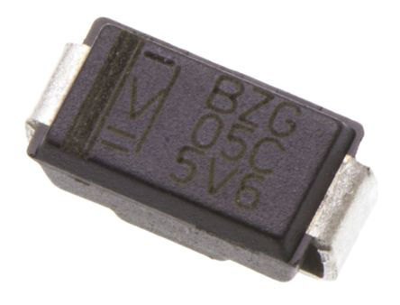 Vishay - BZG05C5V6-E3-TR - Vishay BZG05C5V6-E3-TR · ɶ, 5.6V 7% 3 W, 2 DO-214ACװ		