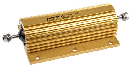 Arcol - HS300 33R J - Arcol HS300 ϵ HS300 33R J 300W 33 5%  尲װ̶ֵ, Ӷ, Ƿװ		