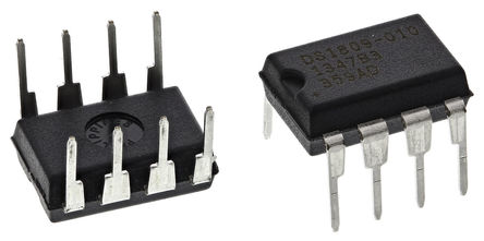 Maxim - DS1809-010+ - Maxim DS1809-010+ 10k 64λ  ֵλ, /رսӿ, 8 PDIPװ		