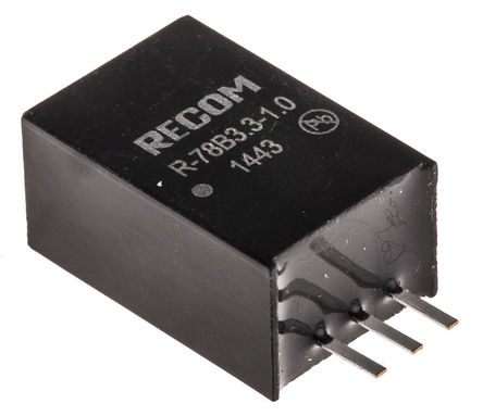 Recom - R-78B3.3-1.0 - Recom 3.3W ѹ R-78B3.3-1.0, 32V, 3.3V, 1A SIP װ		