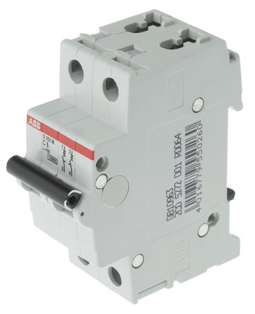 ABB - 2CDS272001R0064 - S202MC6 - ABB System M Pro S200 ϵ 2 6 A MCB ΢Ͷ· 2CDS272001R0064, 10 kA Ͽ, C բ		