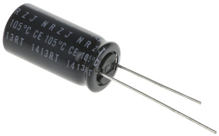 NIC Components - NRZJ102M25V10X20F - NIC Components NRZJ ϵ 25 V ֱ 1000F ͨ  NRZJ102M25V10X20F, 20%ݲ, 28m(ֵ), +105C		