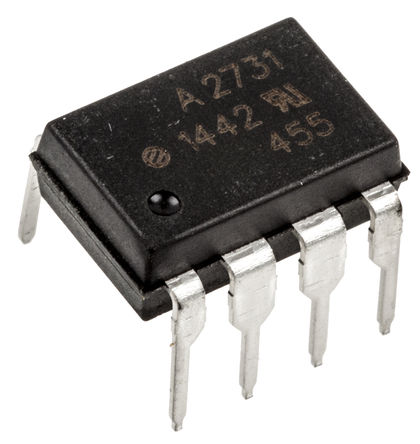 Broadcom - HCPL-2731-000E - Broadcom ˫ͨ  HCPL-2731-000E, ֱ, ֶ, 8 PDIP װ		