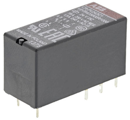 ABB - 1SVR405651R2000 - ABB 1SVR405651R2000 ˫ PCBӡˢ·壩װ ӿڼ̵ģ, 16A, 61.2V dc		