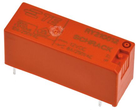 TE Connectivity - RY210012 - TE Connectivity RY210012 ˫ PCB װ Ǳ̵, 12V dc		
