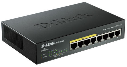 D-Link - DGS-1008P/E - D-Link 8˿  DGS-1008P/E		