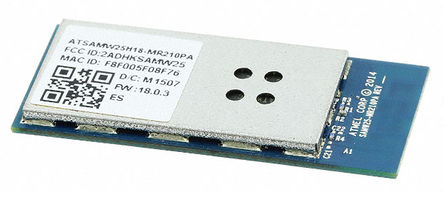Atmel - ATSAMW25H18-MR210PA - Atmel ATSAMW25H18-MR210PA WiFi ģ, I2CIrDALIN2SPIUSART߽ӿ, 2.7  3.6V, ֧802.11b/g/nЭ		