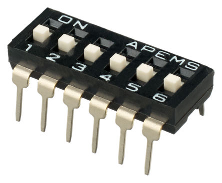 Apem - IKD0600101 - Apem IKD0600101 6λ ߼ִ ͨ DIP , 		