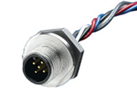 Brad - 120011-0035 - Brad 120011 ϵ 1200110035 IP67 M12   ն˽ͷ  , 4 A 250 V /ֱ, 22 AWG		