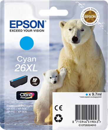 Epson - C13T26324010 - Epson ɫ ī, 26XLͺī		