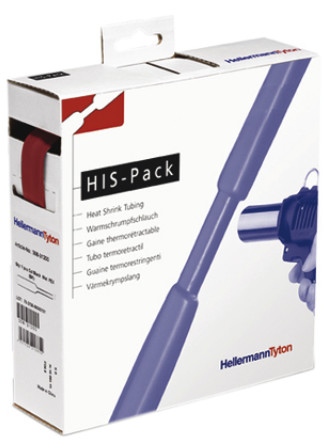 HellermannTyton - 300-30320 - HellermannTyton ɫ ϩ ׹ HIS-PACK-3,2/1,6, 2:1, 3.2mmֱ, 10m		
