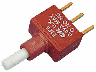 C & K - E125SD1ABE - C & K E125SD1ABE On-(On) ˫ PCB ť, 400 mA @ 20 V		