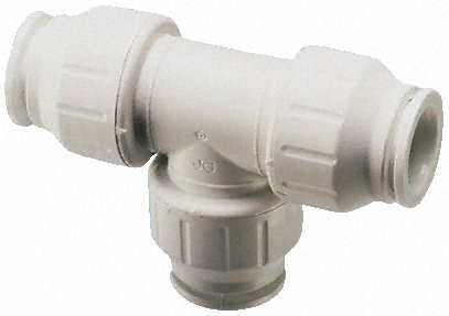 John Guest - PEM0222W - John Guest T , 22mmx22mmx22mm		