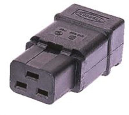 Hubbell - H.320.C - Hubbell C19 IEC ͷ H.320.C, ݶš˽, 20A, 250 V		