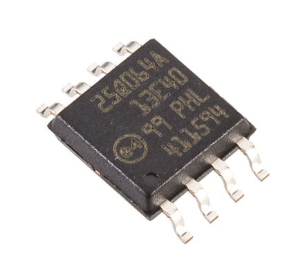 Micron - N25Q064A13ESE40F - Micron N25Q064A13ESE40F , 64Mbit (8M x 8 λ), SPIӿ, 7ns, 2.7  3.6 V, 8 SOIC Wװ		