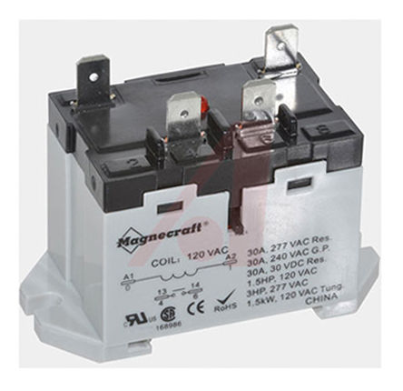 Schneider Electric - 725AXXBC3ML-24D - Schneider Electric 725AXXBC3ML-24D  DIN Rail Ǳ̵, 30 A, 24V dc		