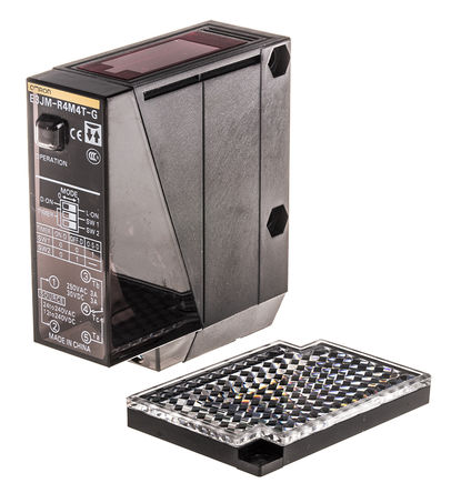 Omron - E3JMR4M4TG - Omron 4 m LED Դ ״  紫 E3JMR4M4TG, ̵, ӿ, IP66		