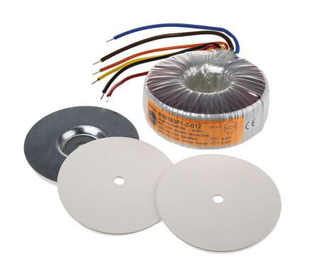 Nuvotem Talema - 0160P1-2-012 - Nuvotem Talema 160VA 2 αѹ 0160P1-2-012, 2 x 12V acμѹ, 105 (Dia.) x 42mm, 4.5kV acѹ		