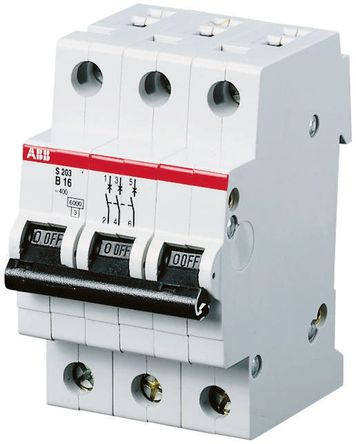 ABB - 2CDS253001R0405 - ABB System M Pro S200 ϵ 3 40 A MCB ΢Ͷ· 2CDS253001R0405, 6 kA Ͽ, B բ		