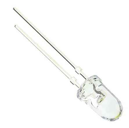 Broadcom - HLMP-D155 - Broadcom HLMP-D ϵ ɫ (637 nm ) LED HLMP-D155, 1.6 V, 10 mcd, 24 ӽ 5mm (T-1 3/4) ͨ		