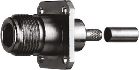 Telegartner - J01021A0152 - Telegartner J01021A0152 50 ֱ 尲װ N ͽͷ, , ѹӶ˽, 0  11GHz, RG58 C/U		