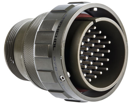 Amphenol - 97B-3106A28-21P-HD - Amphenol 37· °װ   ͷ 97B-3106A28-21P-HD, о, ǳߴ28, MIL-DTL-5015		