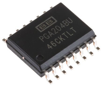 Texas Instruments - PGA204BU - Texas Instruments PGA204BU ǱŴ, 50Vƫ, 80dB CMRR, 16 SOICװ		