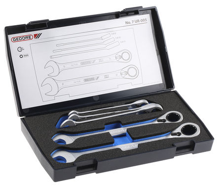 Gedore - 7 UR-005 - Gedore 7 UR-005 5  ϼݰ׼, ں10 mm13 mm17 mm19 mm8 mm		